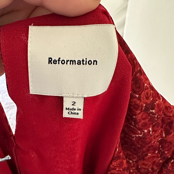Reformation Lula mini dress  fall, 90s, minimalist, flowy, size 2 - Picture 15 of 15